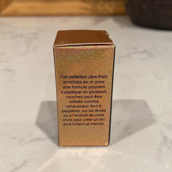 Too Faced Pure Gold Ultra Fine Face & Body Glitter - infused w/ real gold 0.07oz - Picture 3 of 5
